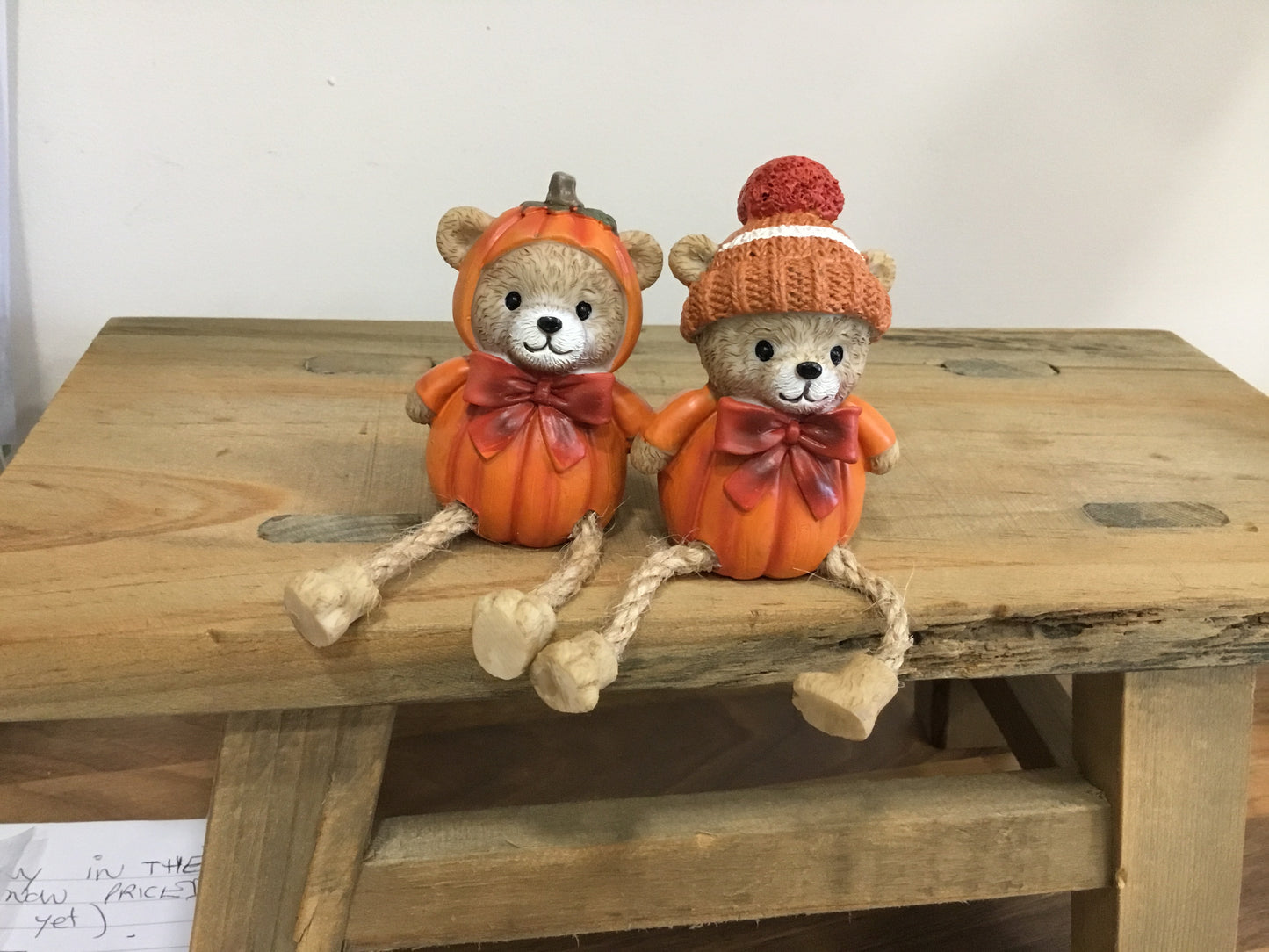 Pumpkin bears
