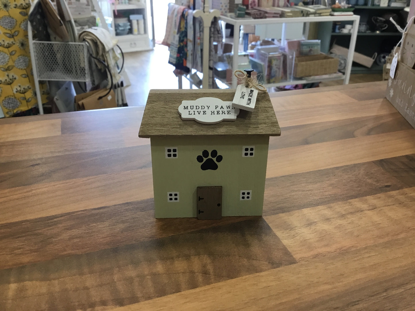 Muddy Paws live here
