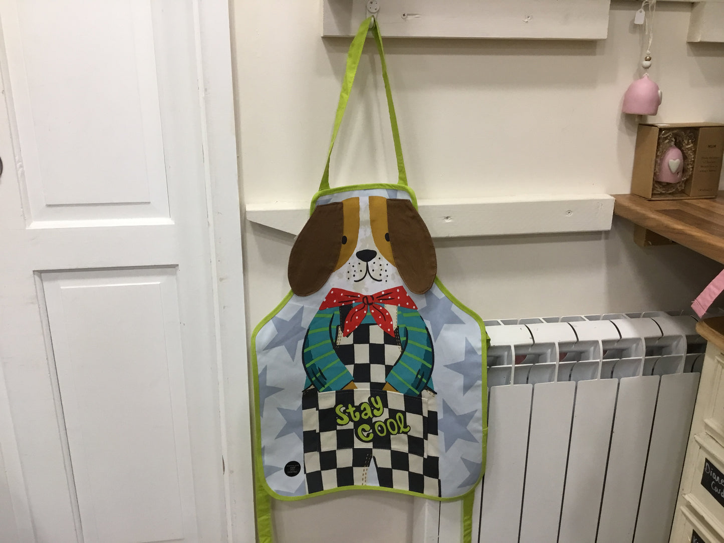 Dexter dog child’s apron