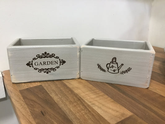 Small garden storage box