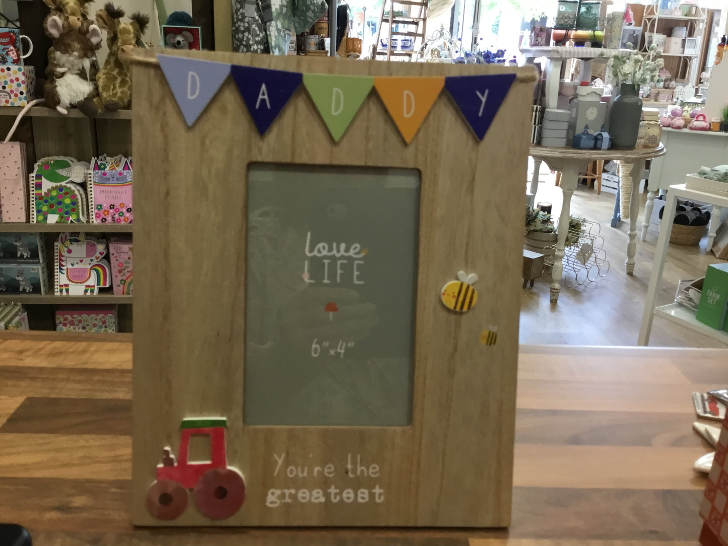 Daddy photo frame
