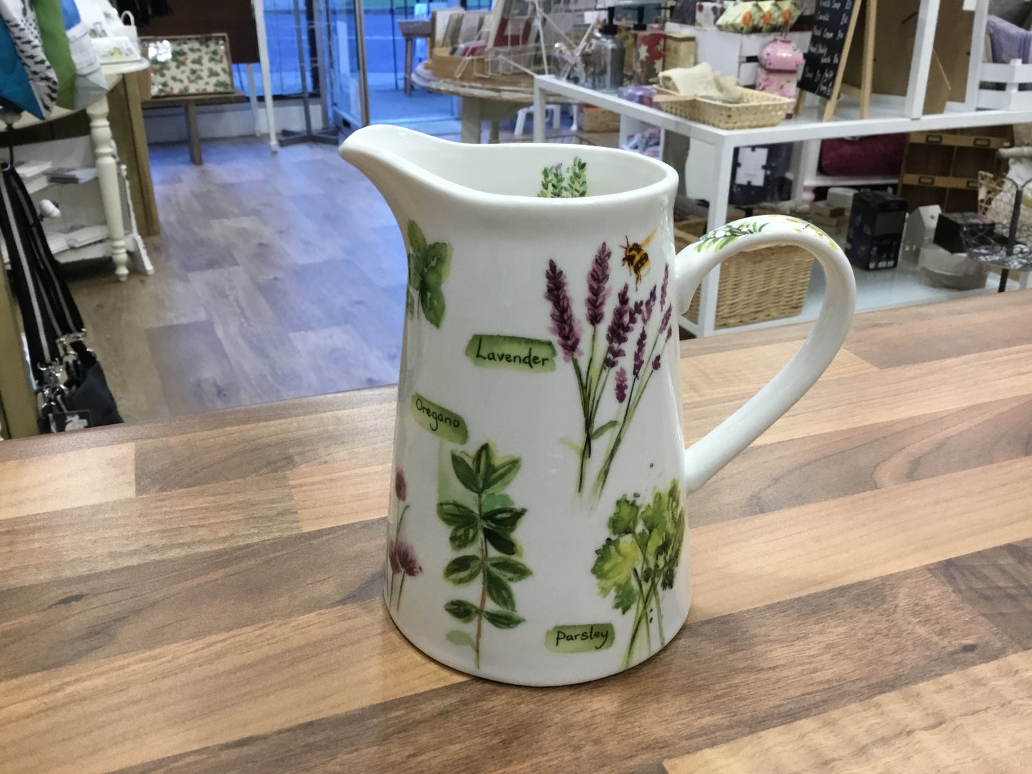 Herb Garden Jug