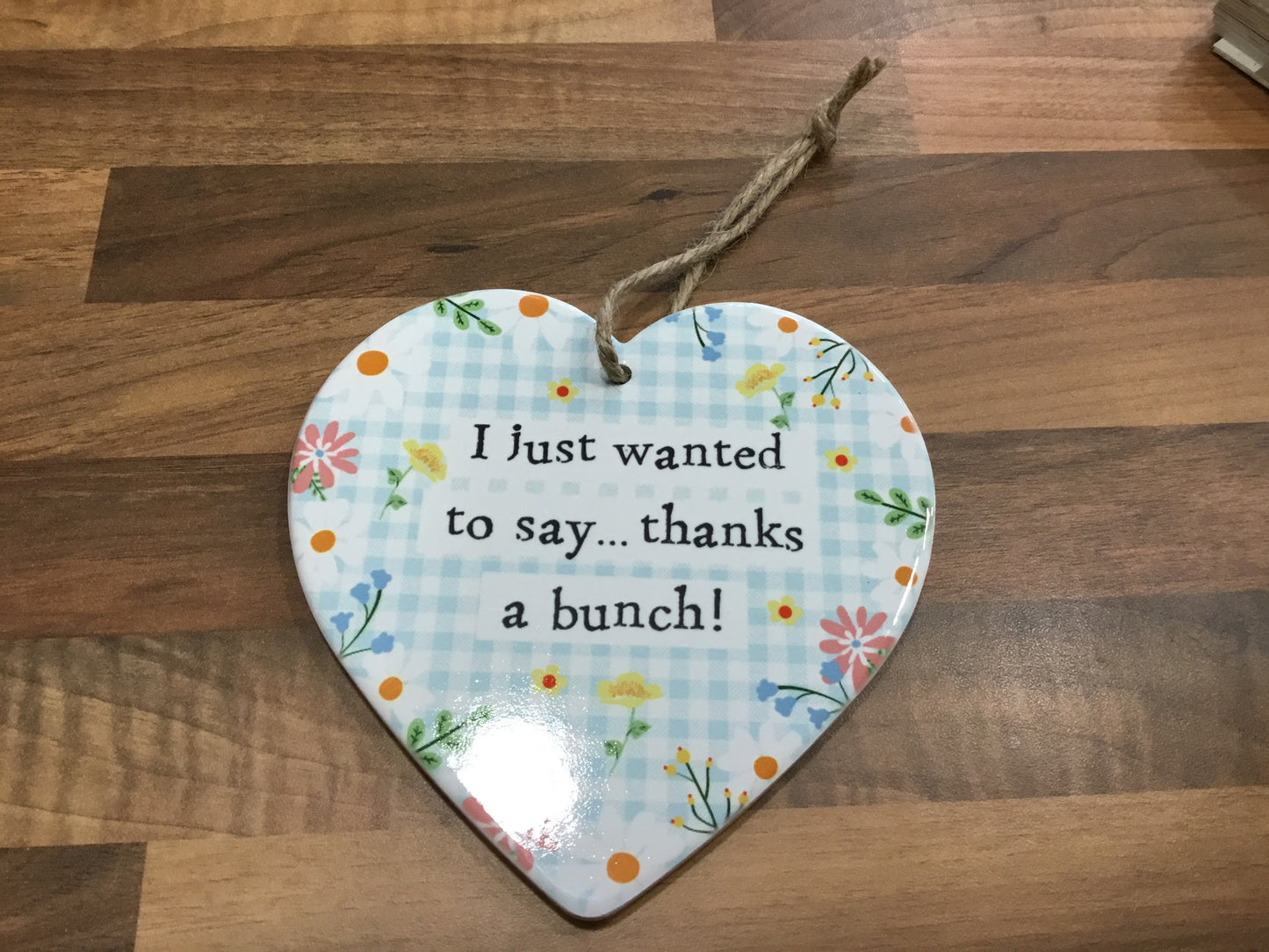 Ceramic Thankyou heart