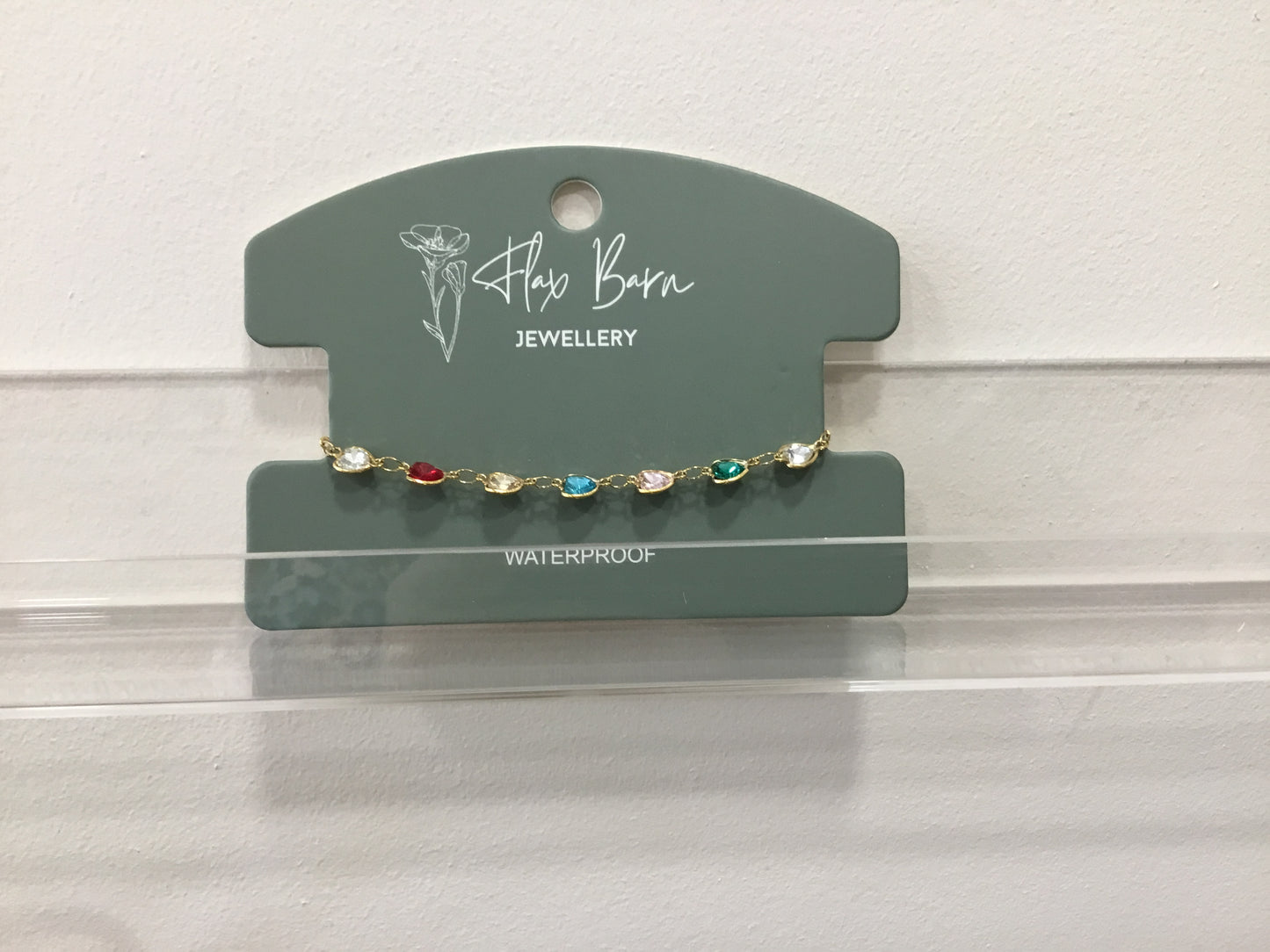 Flax barn heart bracelet
