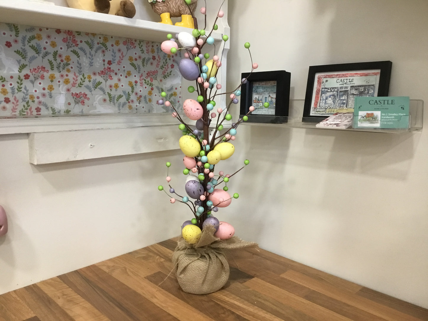 Easter egg tree.