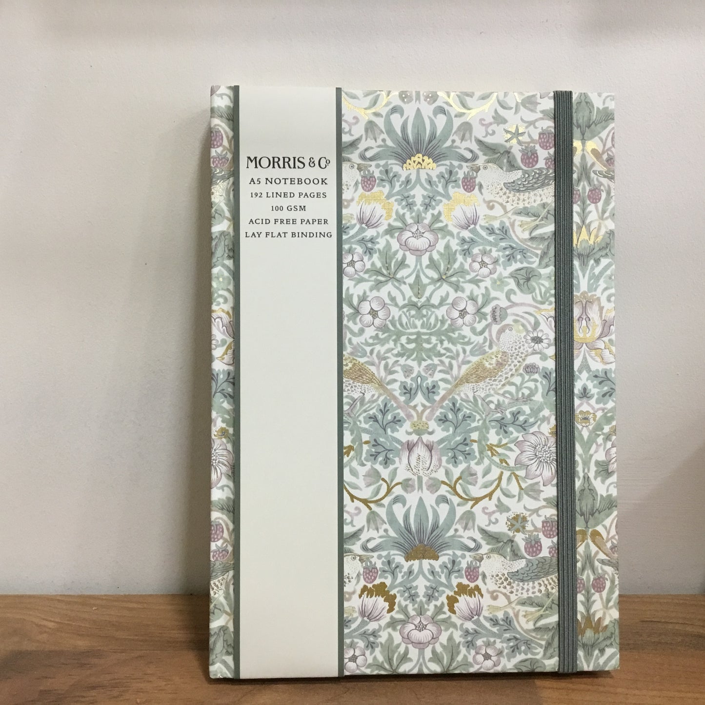 Morris A5 notebook green