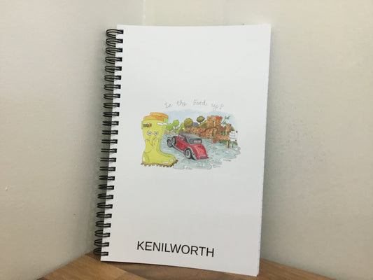 ‘Is the Ford up? ‘ notebook