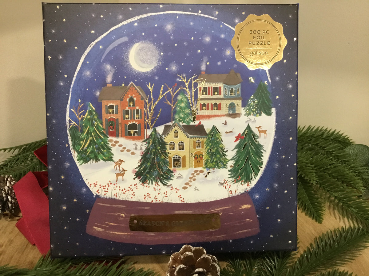 Snow globe 500 piece jigsaw