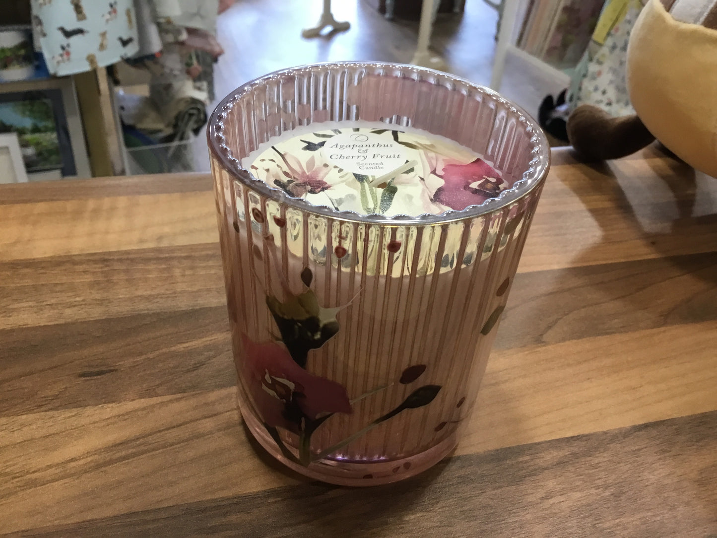 Agapanthus & Cherry Fruit Candle