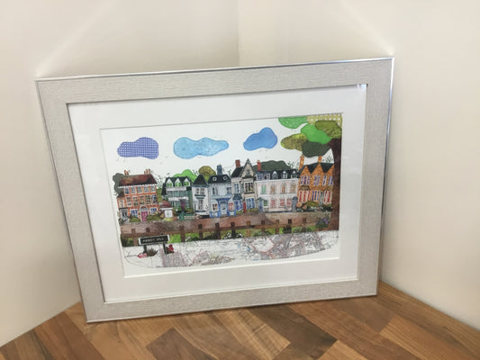 ‘Abbey Hill’ painting by Diane Shores