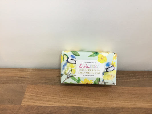 Cucumber leaf and green melon soap
