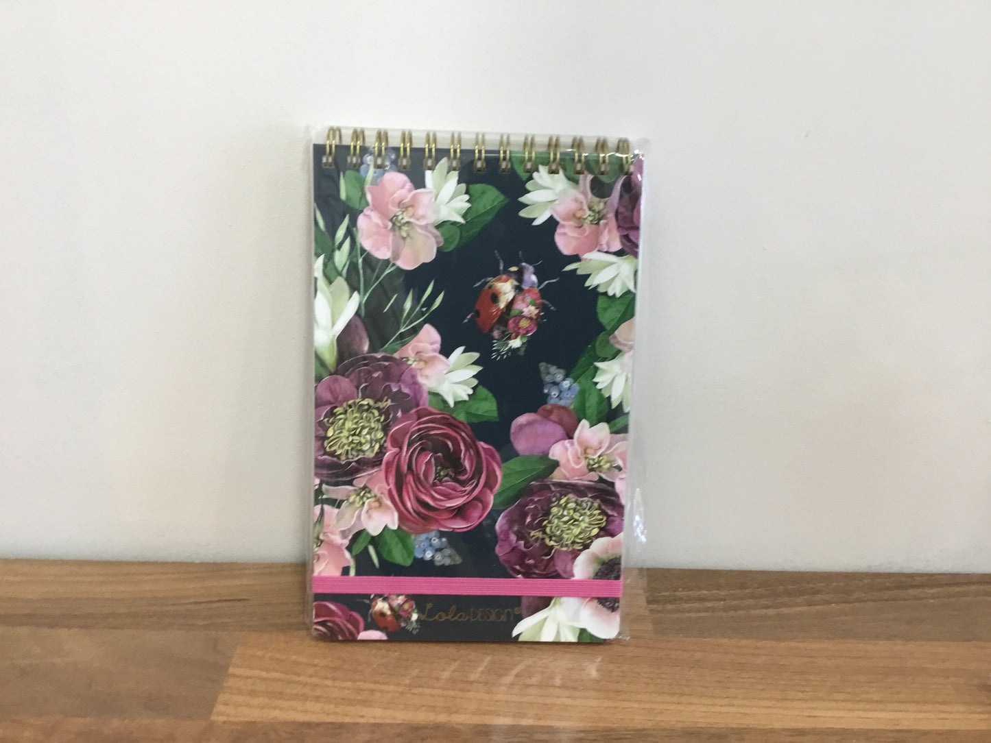 Lola Design - Ladybird spiral notebook
