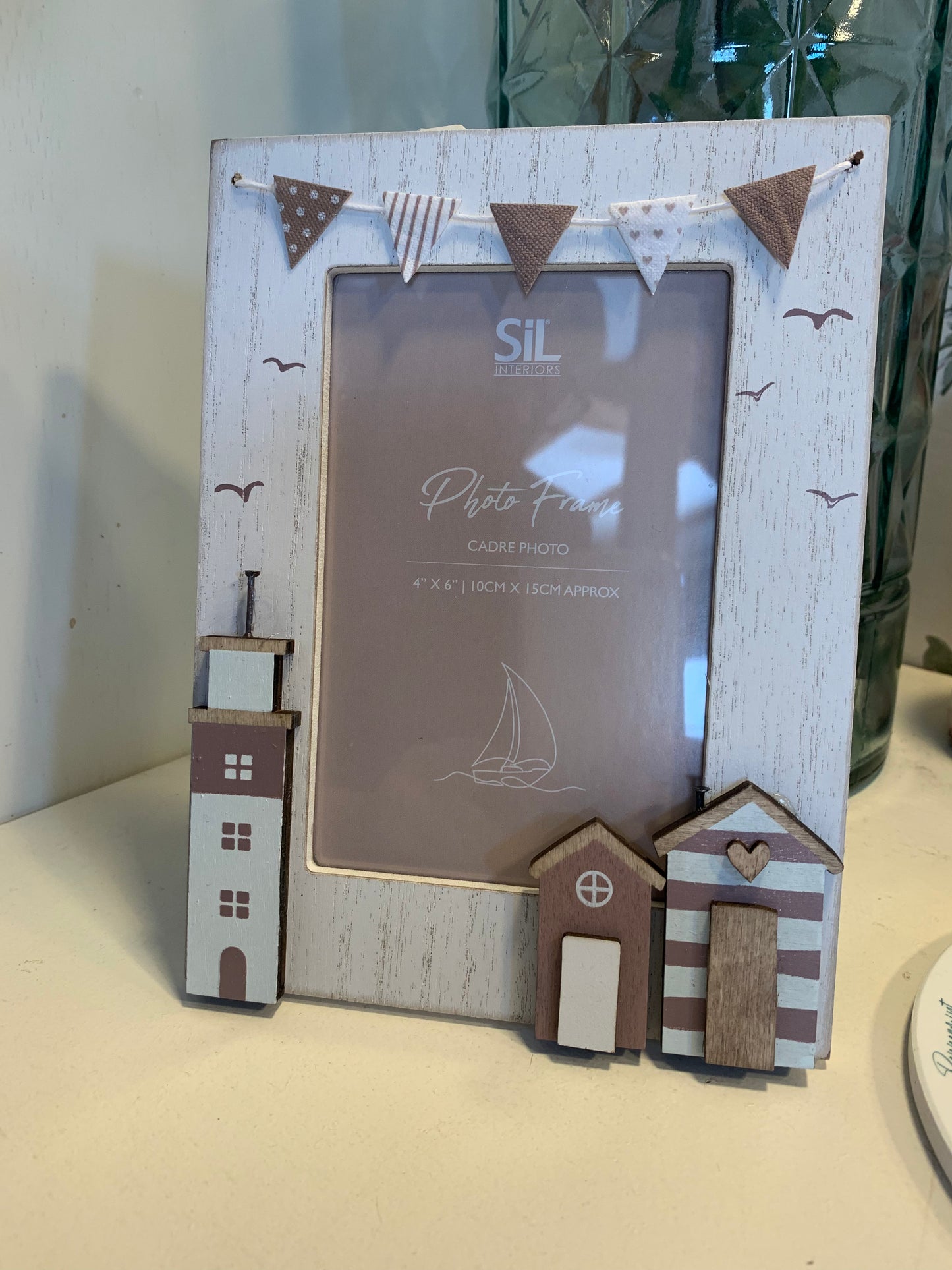 Beach photo frame