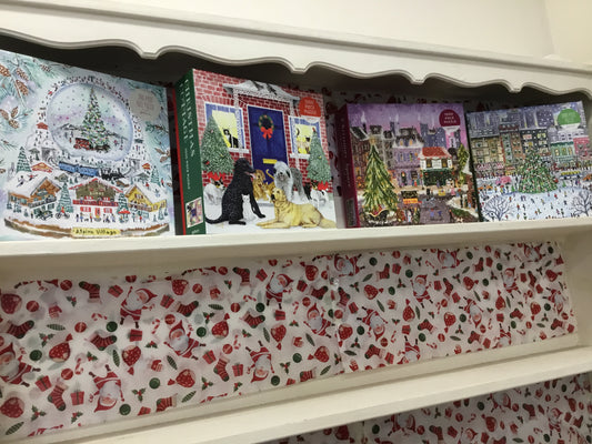 1000 piece jigsaw. Four Christmas designs