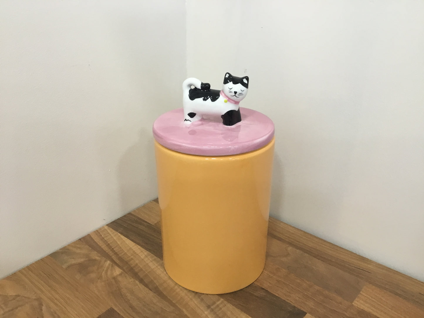 Ceramic Cat storage jar