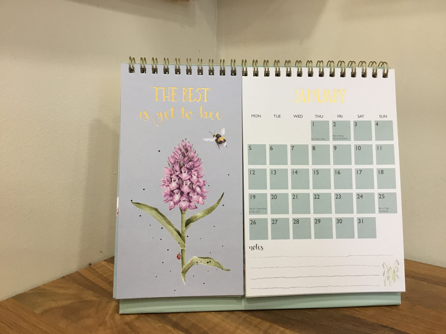 2026 Desk calander