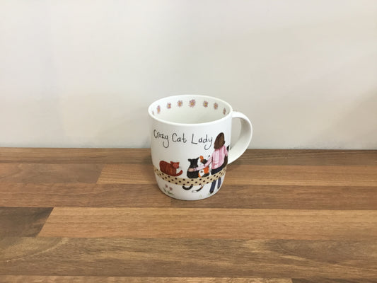 Alex Clark - Crazy Cat Lady mug