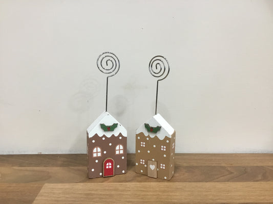 Christmas memo holder