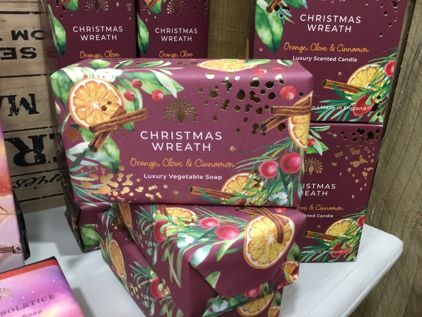 Christmas Wreath Soap