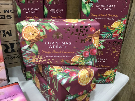 Christmas Wreath Soap