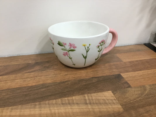 Blooming lovely floral mug