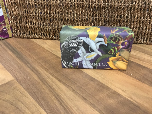 Orchid and vanilla soap