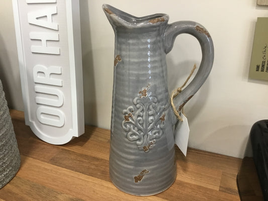 Grey distressed vintage style Jug