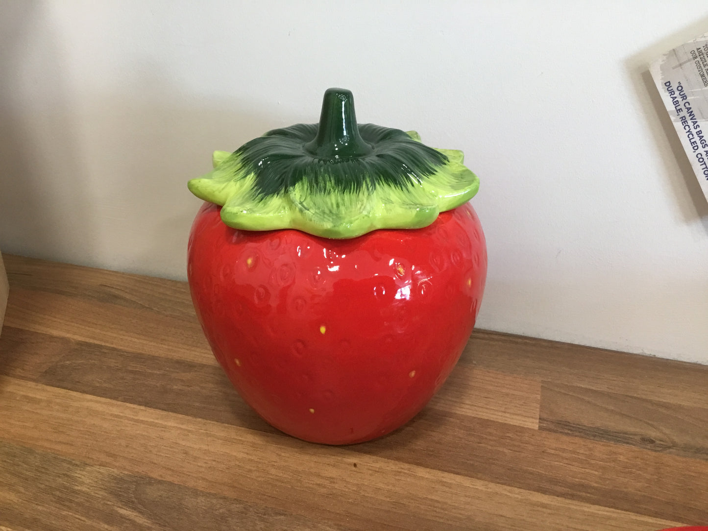 Strawberry storage jar