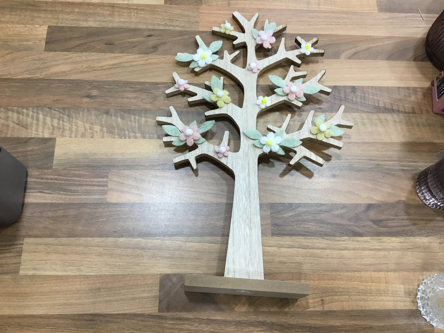 Wooden spring tree