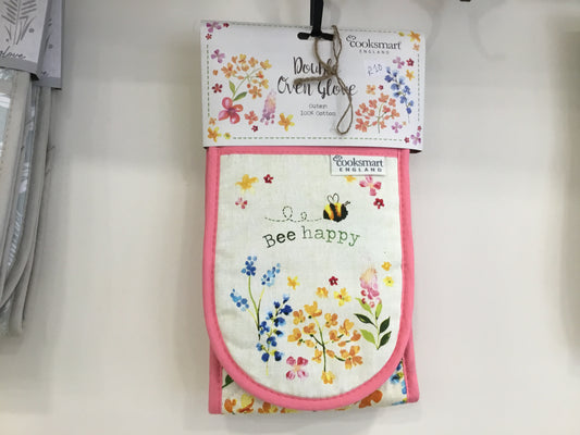 Bee Happy Oven Gloves