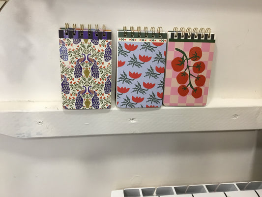 Note book. 4 designs
