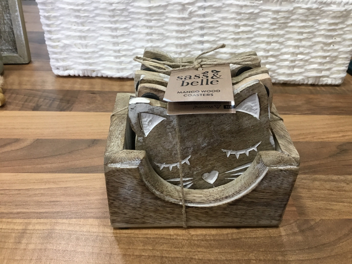 Cat coasters