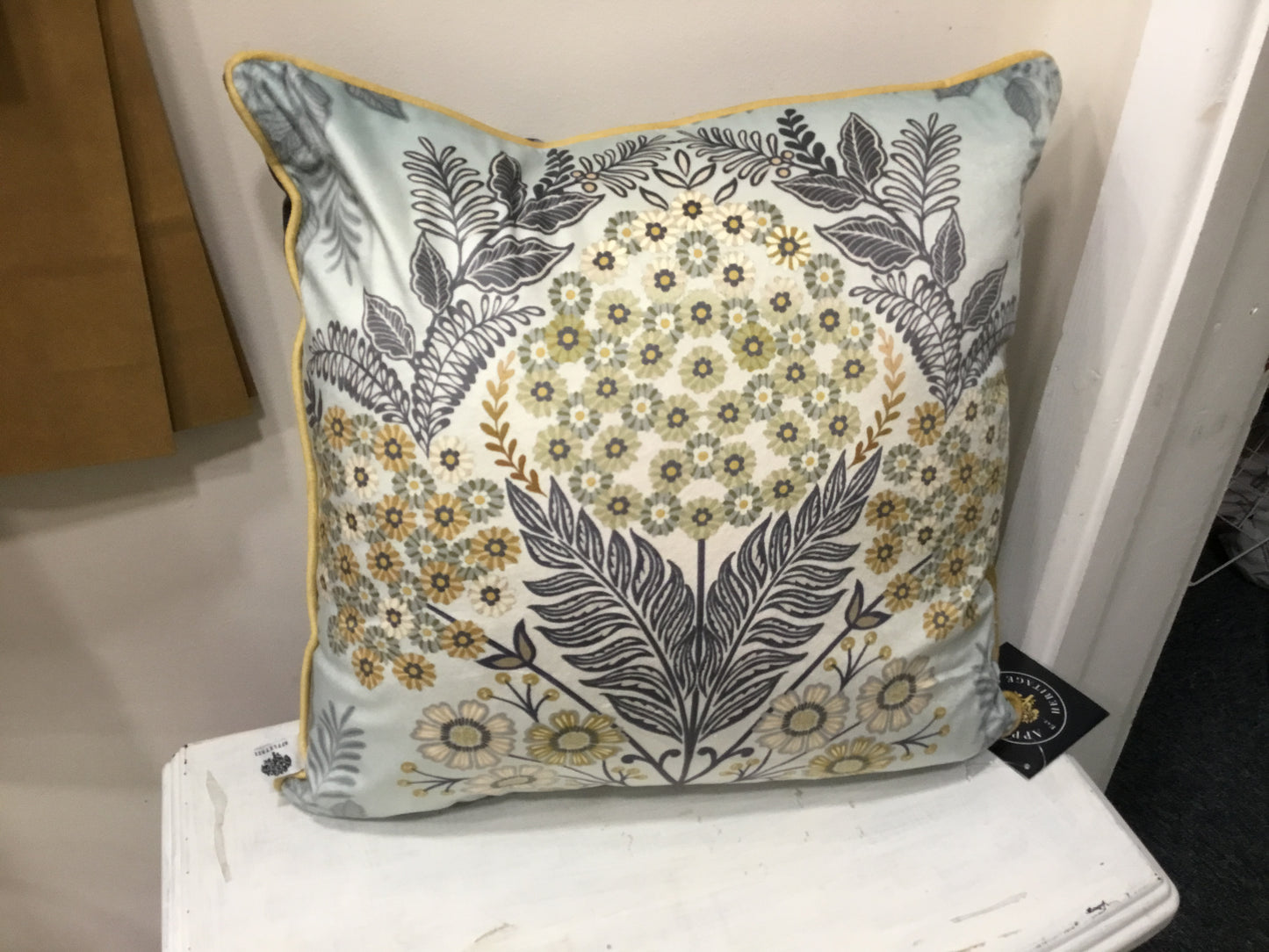 Evelina navy cushion