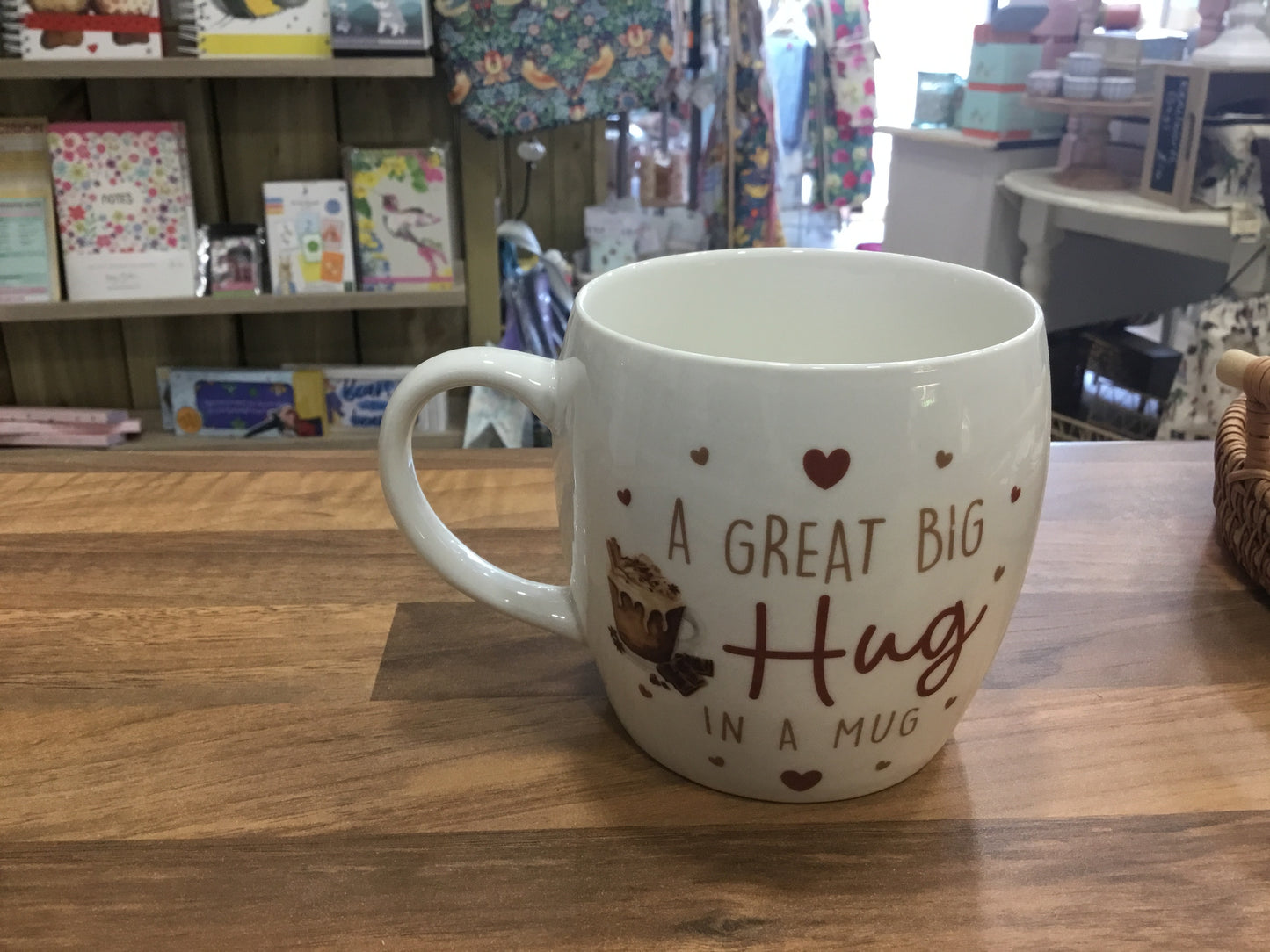 A great big hug in a mug