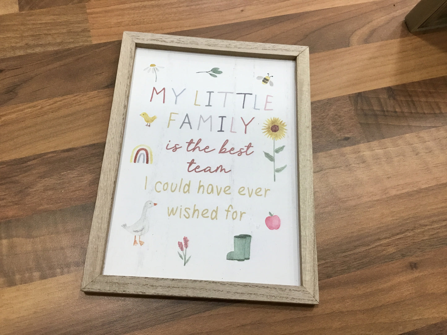 My Little Family Plaque
