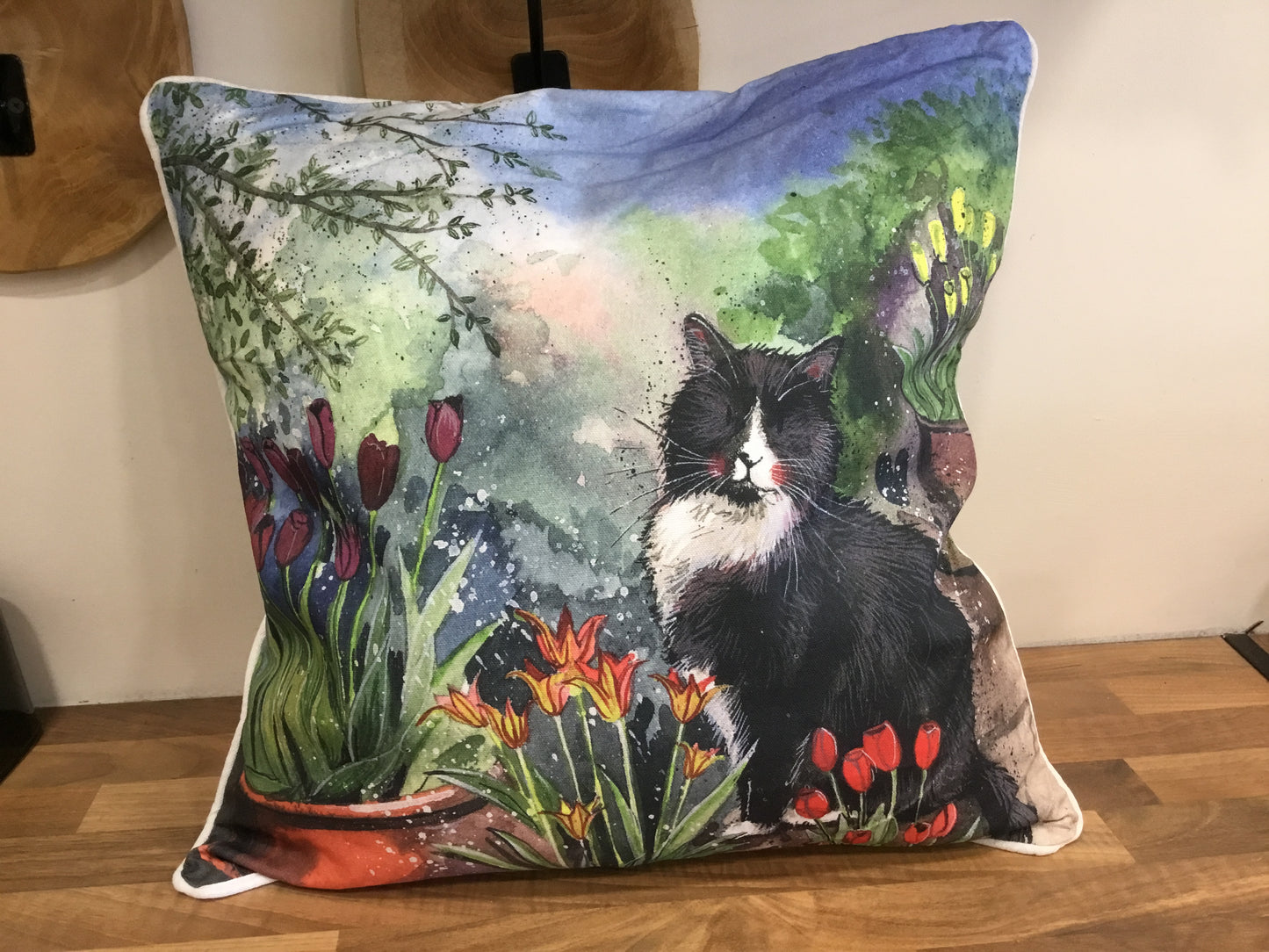 Alex Clarke cushion. 45cmx45cm