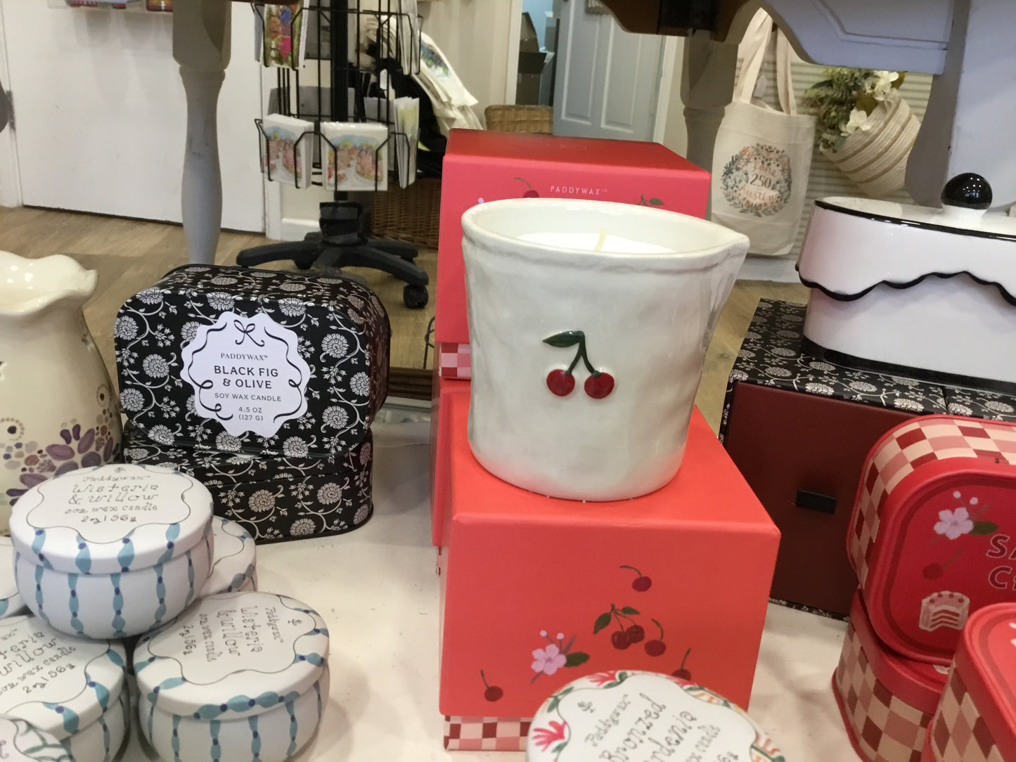 Ceramic Cherry Candle by Paddywax
