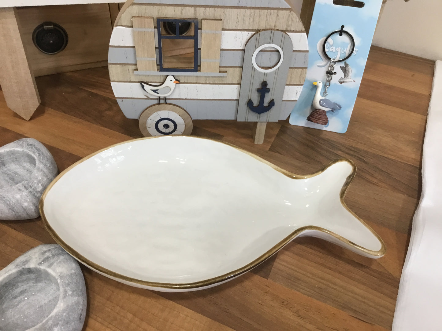 Ceramic fish dish