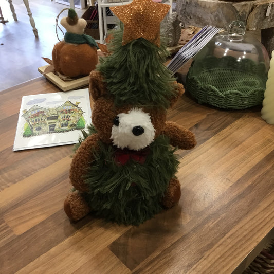 Christmas tree bear