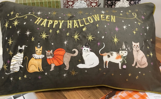 Halloween Cats Cushion