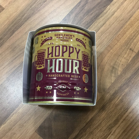 Gentlemen’s hardware storage tin socks hoppy hour