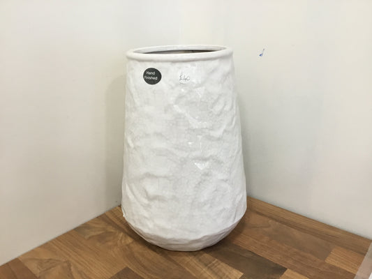 Large white vase