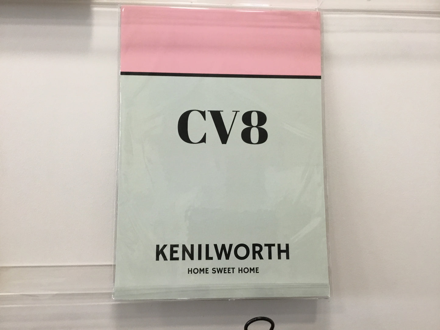 CV8 Kenilworth. Print. Pink.