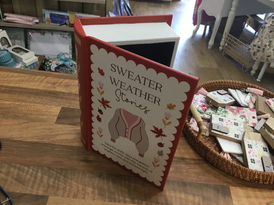 Sweater weather Stories - Wooden storage box