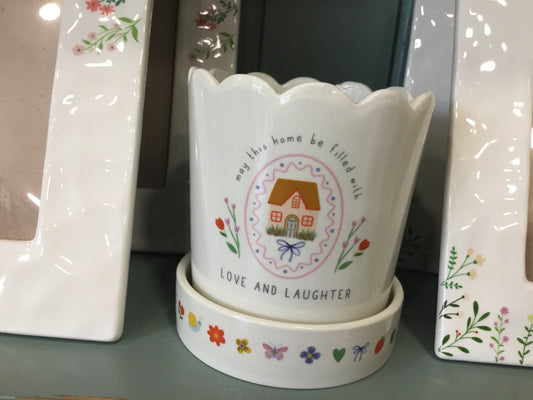 May this Home - pot and dish