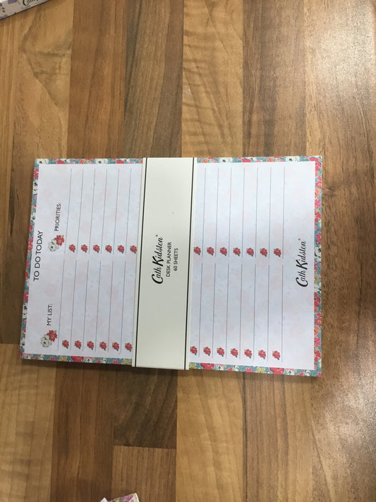 Cath Kidston To Do List