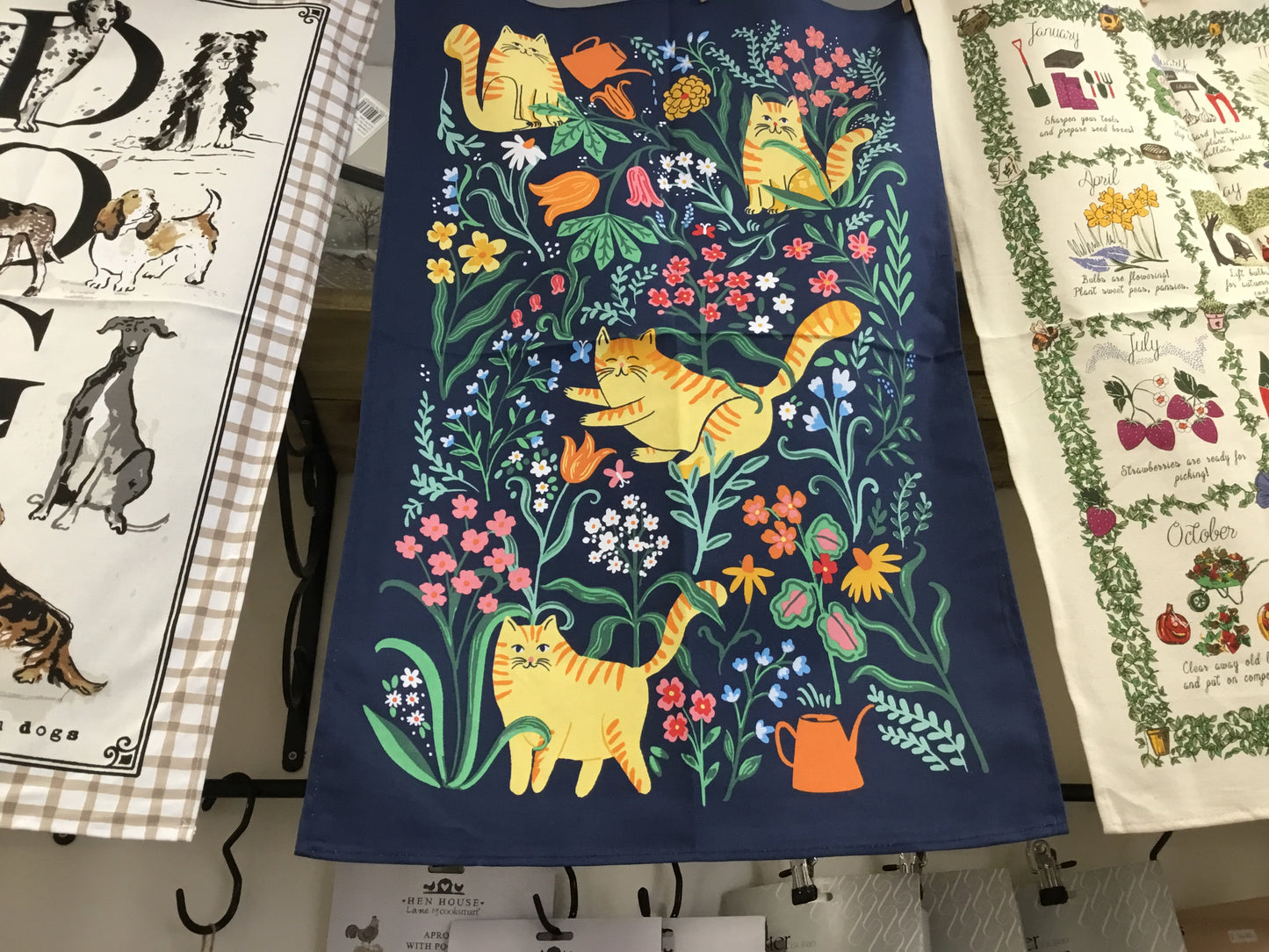 Ulster Weavers tea towel.  Marmalade meadow design