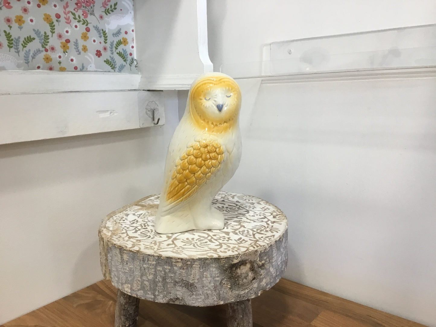 Owl vase.