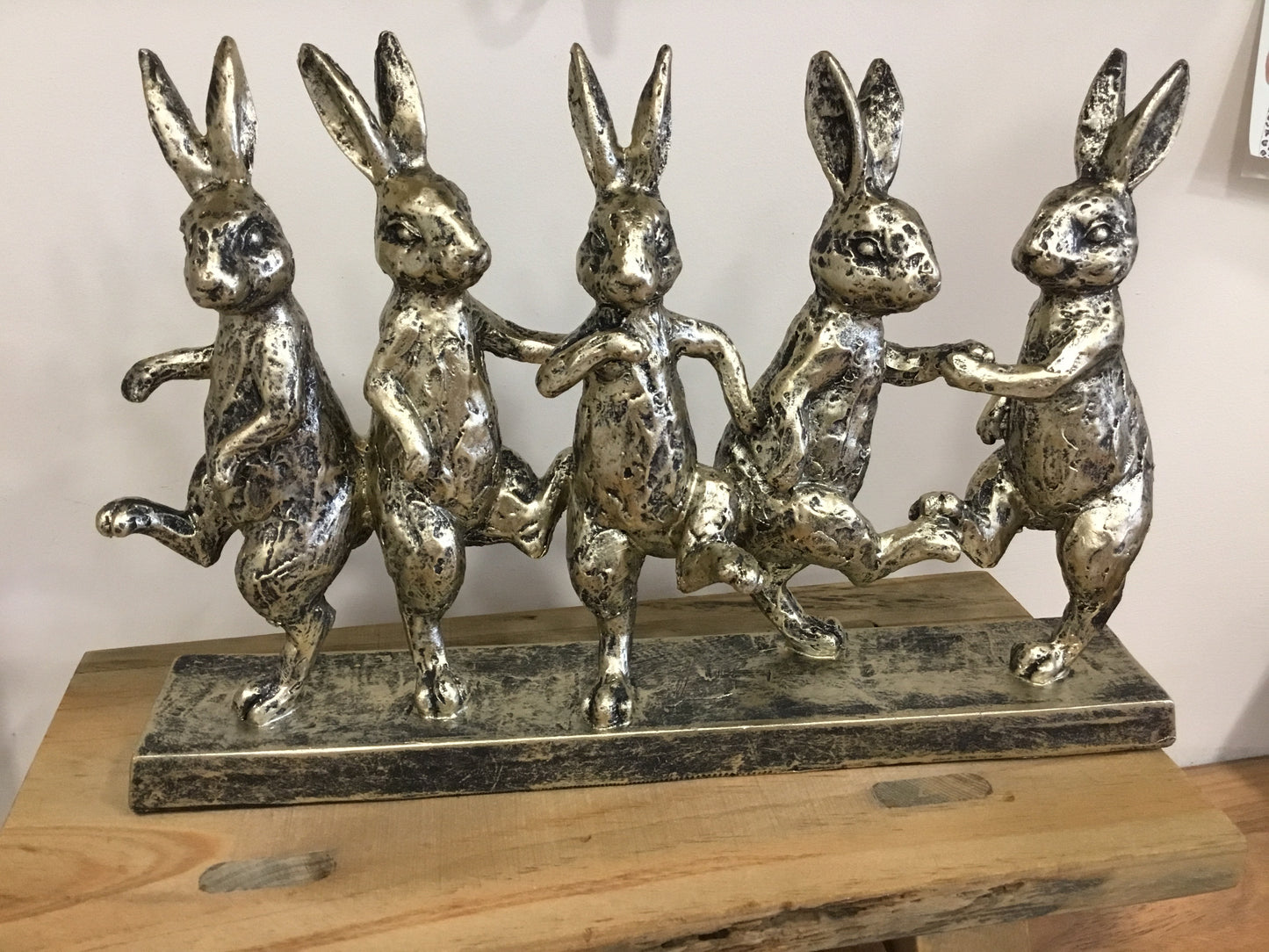 Hares dancing