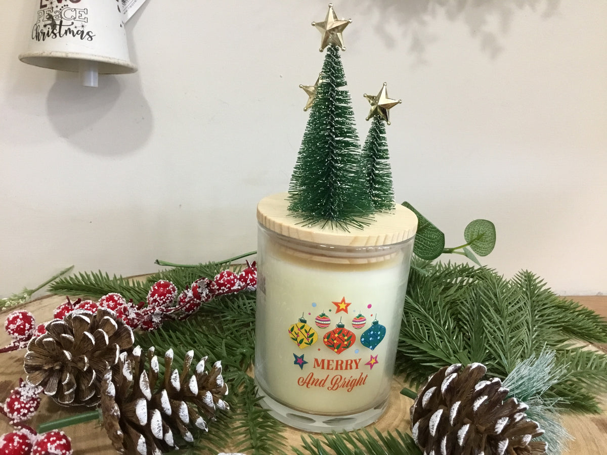 Christmas tree candle